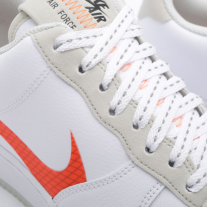 мужские белые кроссовки Nike Air Force 1 `07 LV8 3 CD0888-100 - цена, описание, фото 3